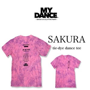 tie-dye dance tee