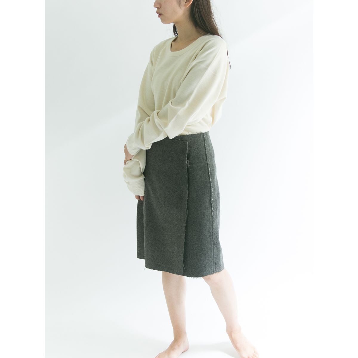 CELINE】Made in Italy wool skirt（イタリア製 オールド セリーヌ ...