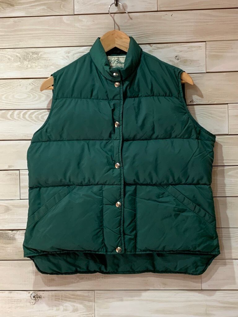 70s L.L Bean down vest エルエルビーン ダウンベスト レディース 
