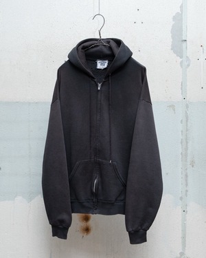 "Lee" wide fit faded zip up sweat hoodie