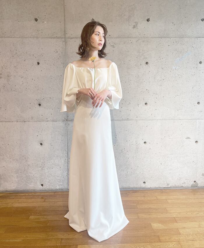 THE URBAN BLANCHE ORIGINAL 】 オフショルダー ウェディングドレス  