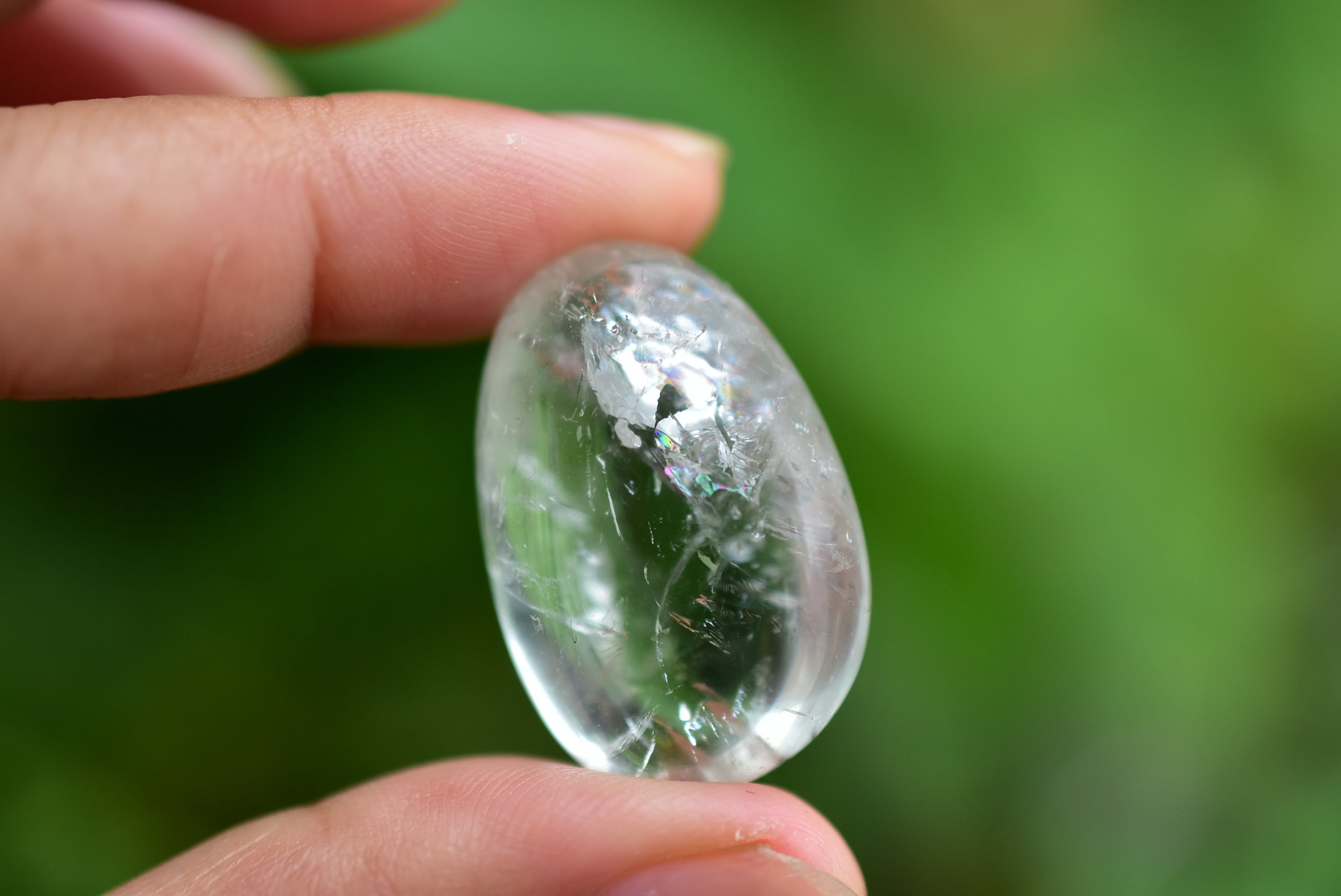 虹色水晶☆レインボークォーツ s618 | Funky garuda Stone (ファンキー