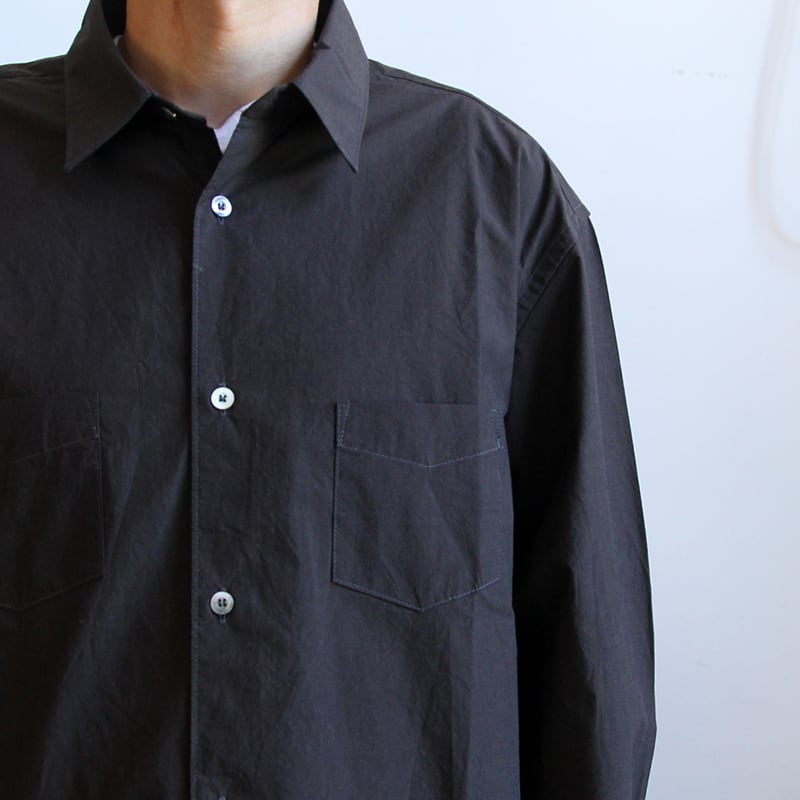 ENDS and MEANS/エンズアンドミーンズ Aldous Shirts (Dark Chocolate ENDS and MEANS/エンズアンドミーンズ Aldous Shirts (Dark Chocolate
