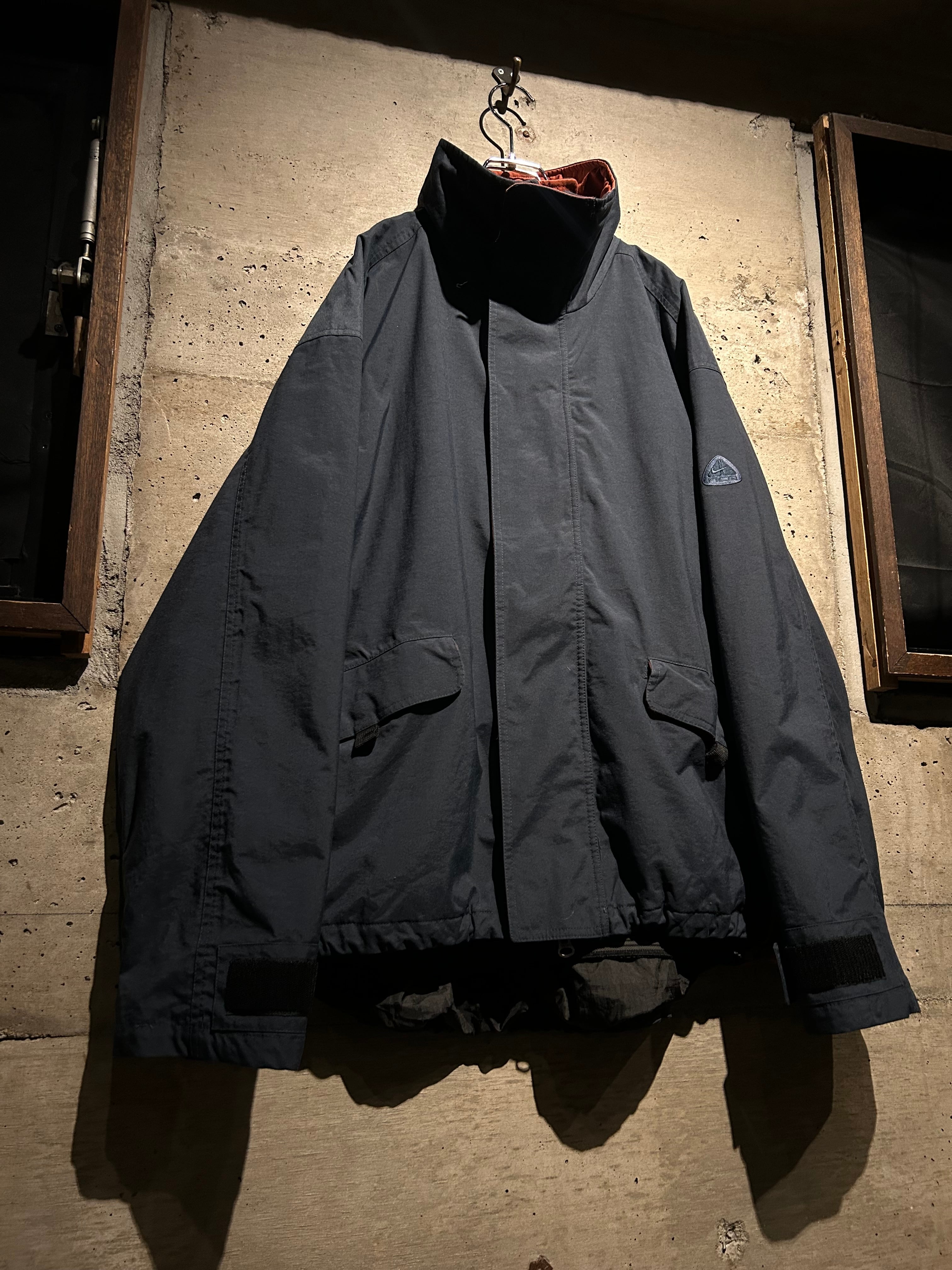 Caka】“NIKE ACG” Metallic Switching Loose Nylon Jacket | Caka(カカ