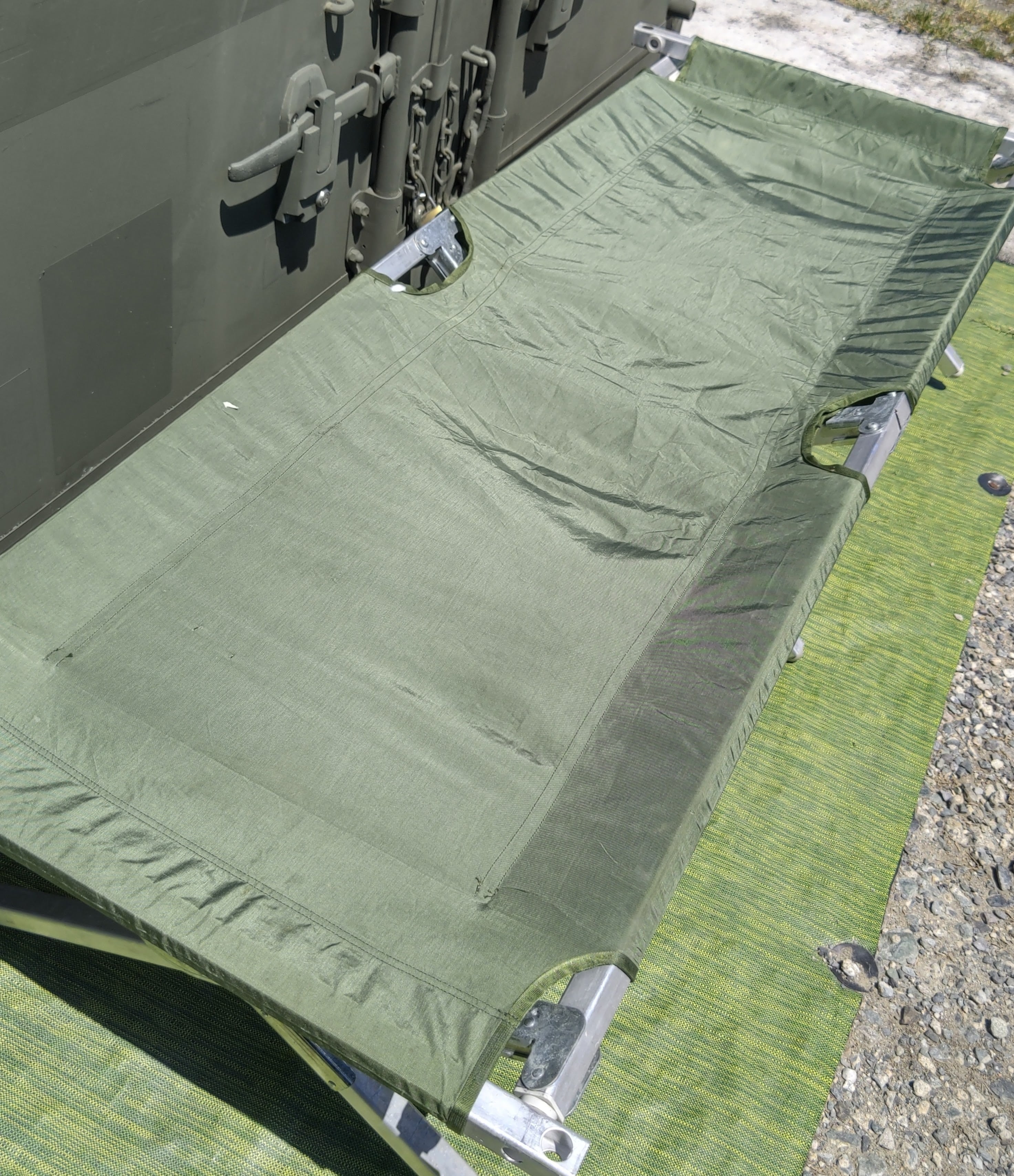 極上品 米軍 アメリカ軍放出品実物払い下げ ミリタリーGIコット 極上品 米軍 アメリカ軍放出品実物払い下げ ミリタリーGIコット