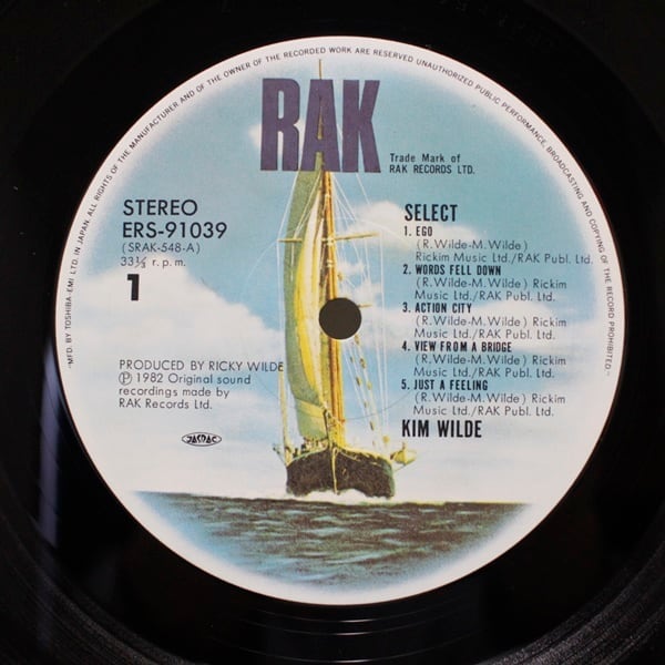 Kim Wilde / Select [ERS-91039] - 画像3