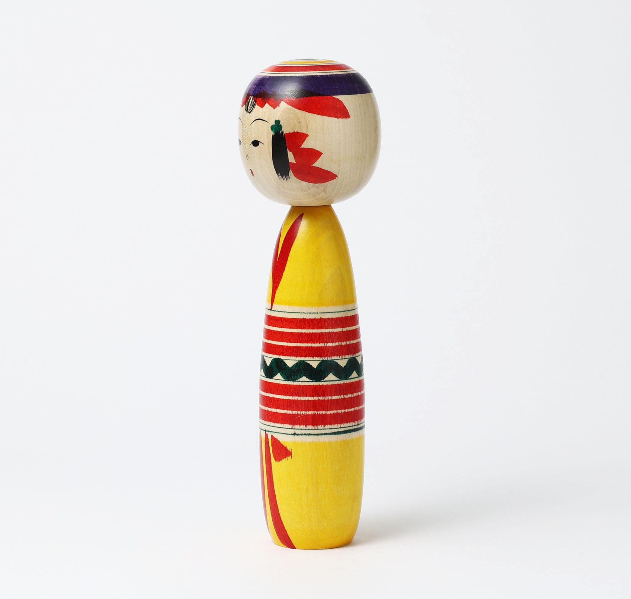 弥治郎こけし】弥治郎系 池内潮音工人 25cm | Dento Yajiro kokeshi