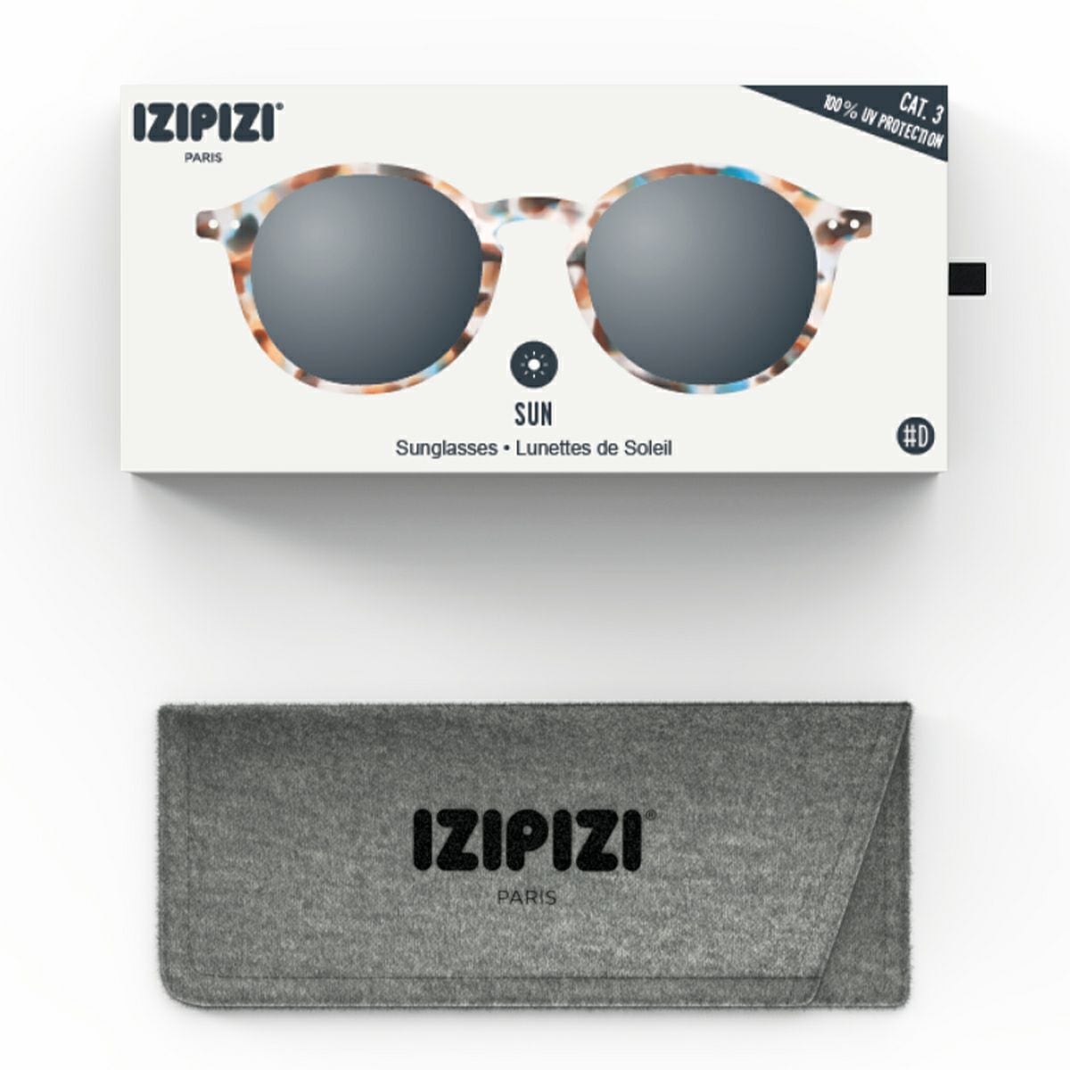 IZIPIZI イジピジ SUN #D べっ甲・ブルー