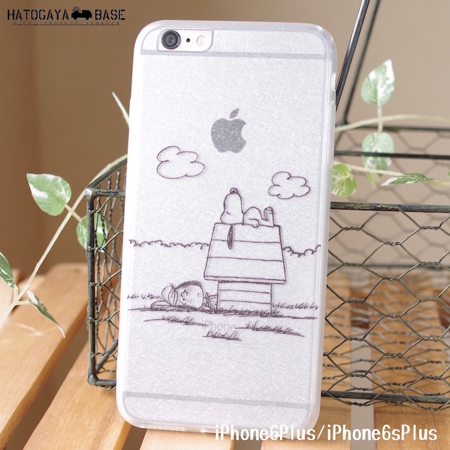 iPhone6s Plusケース SNOOPY & Peppermint Patty [iPhone6Plus/6sPlus]