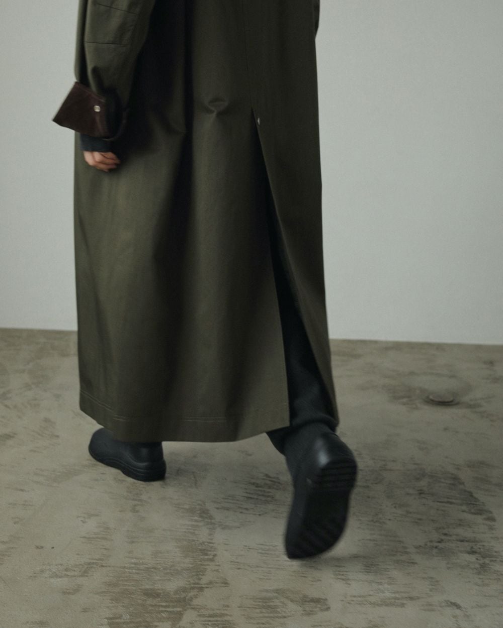 anuke 】Twill Soutiencollar Coat | valance 福井｜レディース