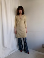 Patchwork flare denim Made in ITALY