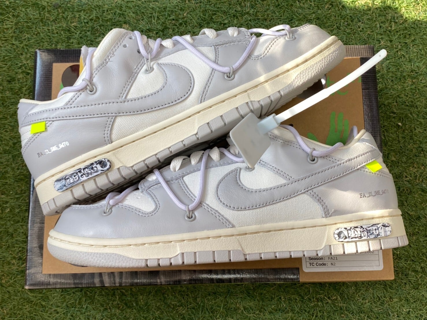 Nike off-white Dunk Low The 50Collection