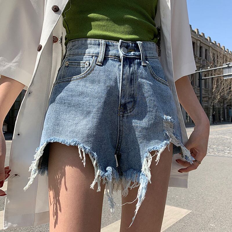 ハイウェストウェストショーツ レディースサマーレッドルーズワイドレッグパンツ 夏物 ブルマー ワイドパンツ スーパーモール12599066588