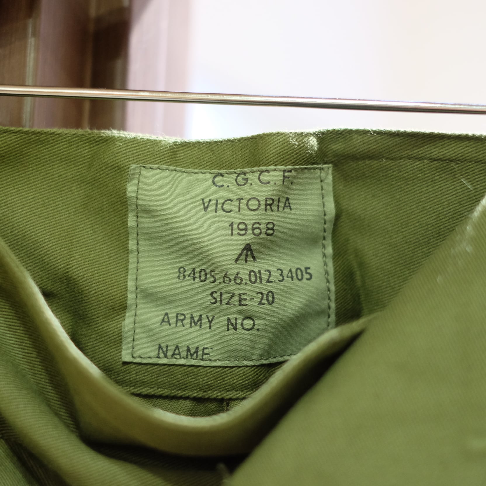 60' AUSTRALIAN ARMY GURKHA TROUSERS DEAD STOCK | STRAYSHEEP ONLINE