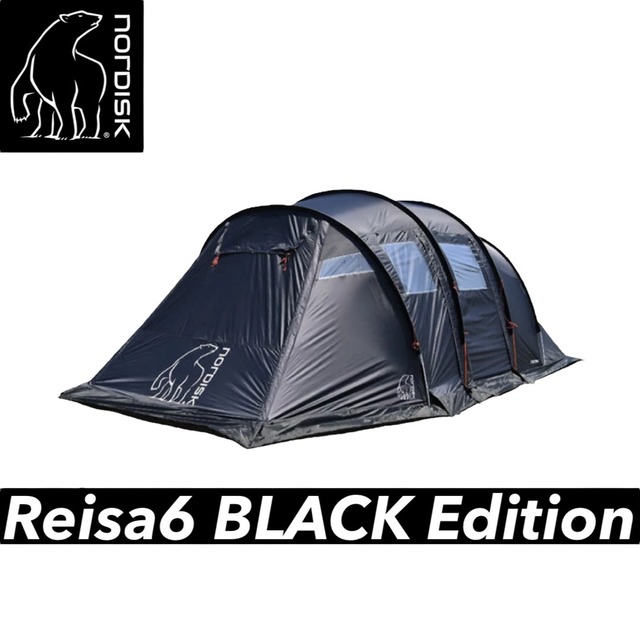 日本未発売 NORDISK Reisa6 BLACK Edition ノルディスク レイサ6 ブラックエディション