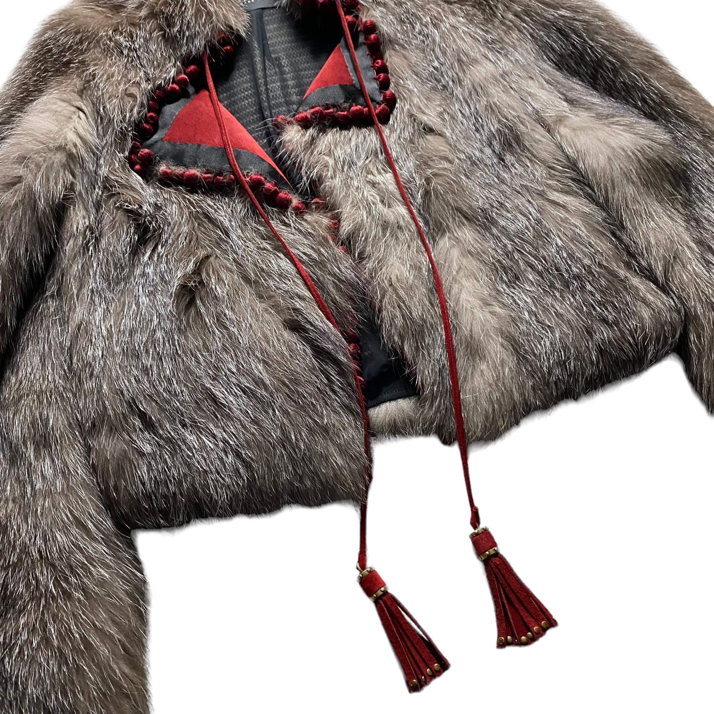 2007AW GUCCI by Frida Giannini short length fur jacket with