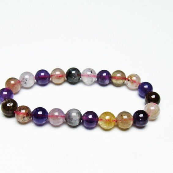 オーラライト23 ブレスレット 9mm 一点物 メール便可 [M便 1/10] 111-46837