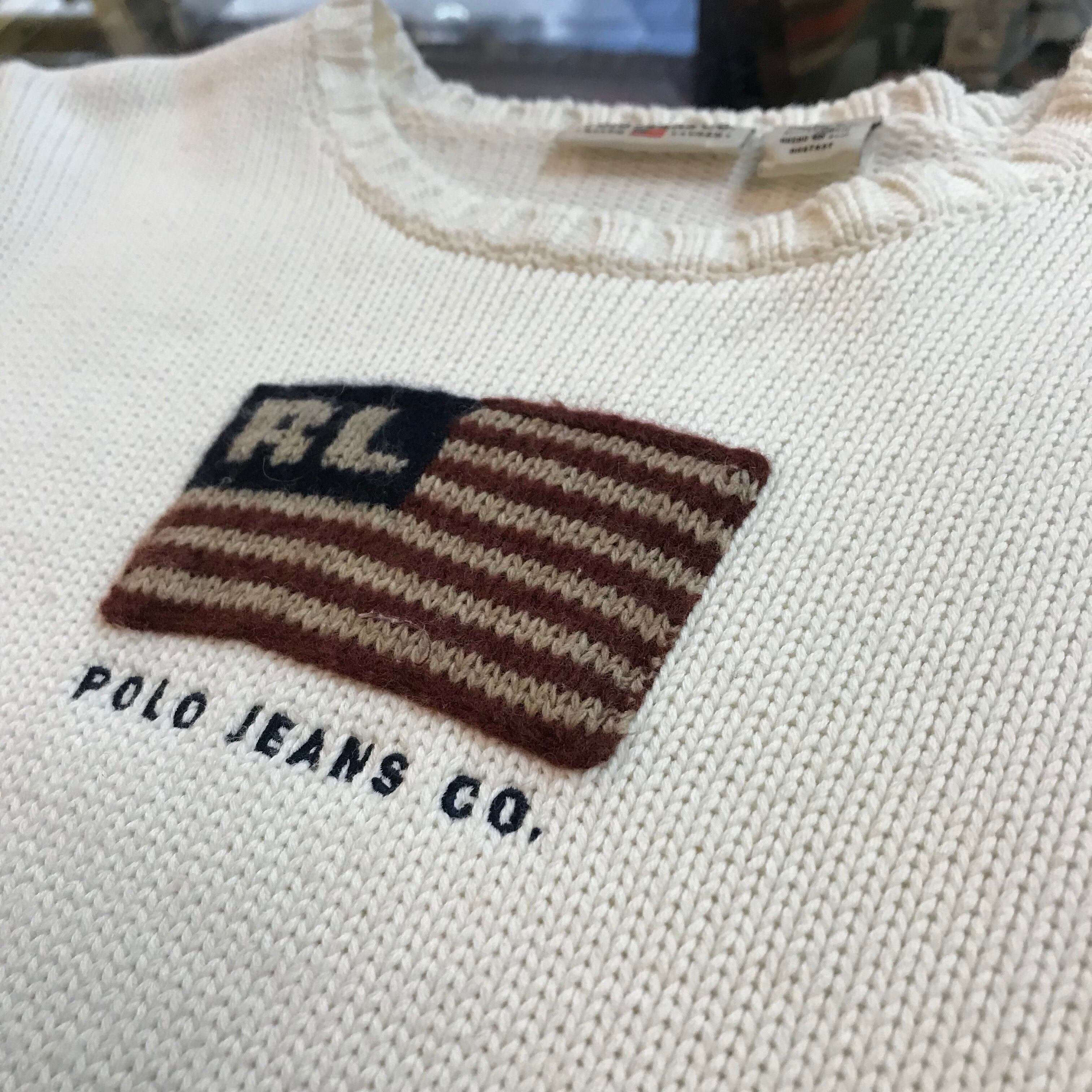 POLO JEANS COMPANY Cotton Sweater XXL