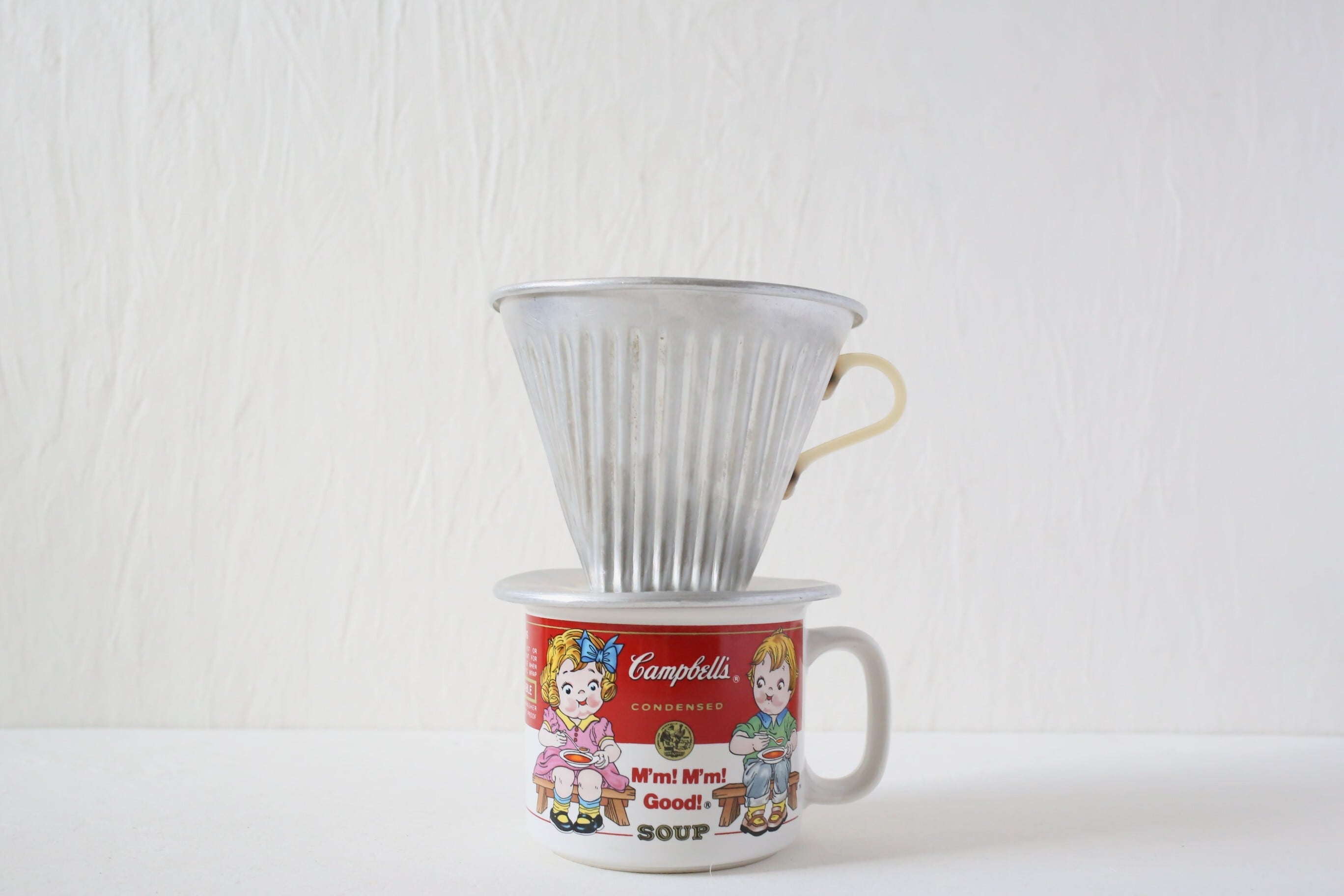 ドイツ アンティーク ヴィンテージ Melitta メリタ アルミ製 コーヒードリッパー 『123』 N-04373