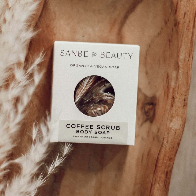 Organic Coffee Scrub body Soap