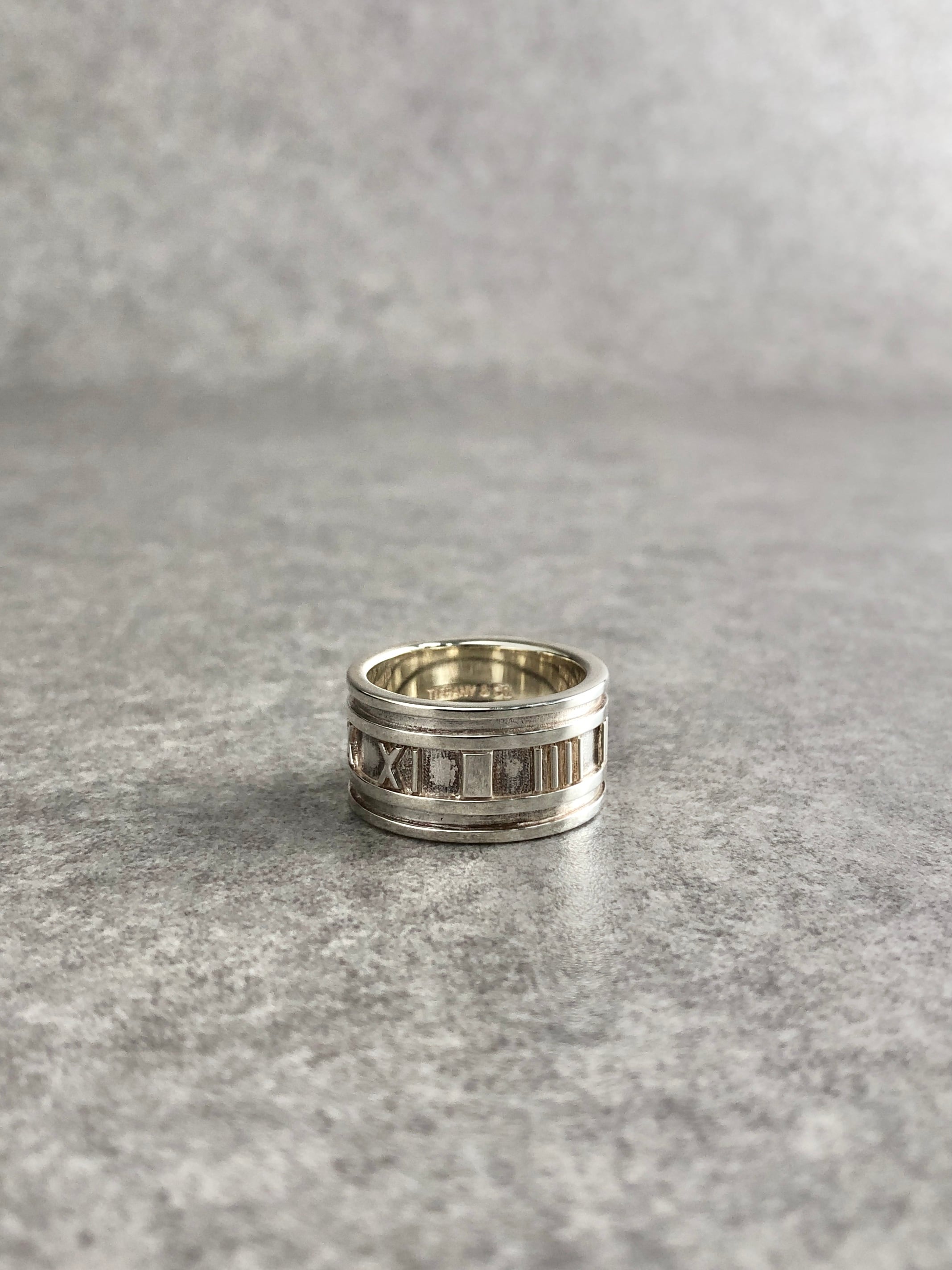 Tiffany & Co. ティファニー 指輪 18号 シルバー アトラス 925 リング