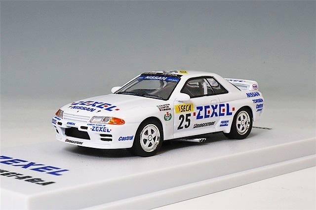 京商 / Kyosho 　　　[MOTN] ゼクセル スカイライン GT-R（R32）Gr.A 1991 #25 LED搭載 　　　K07012LE