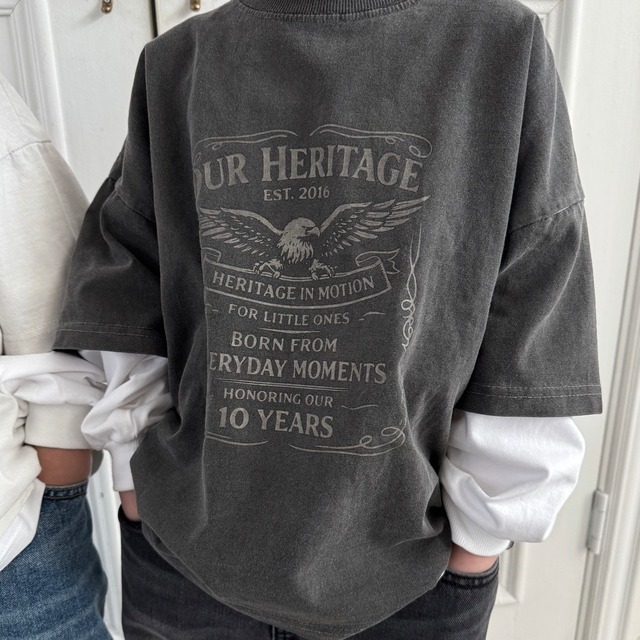 【予約】 heritage hurt T/ our（kids）