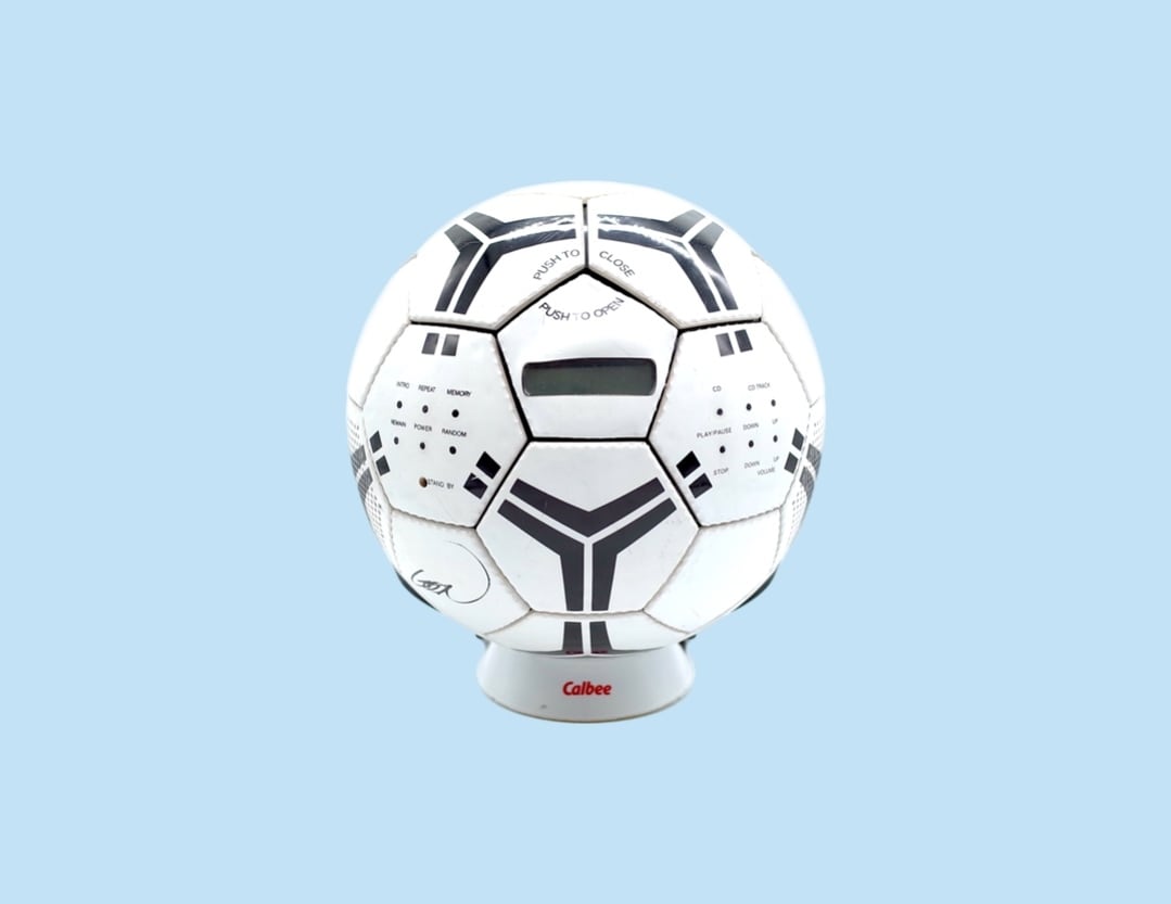 SOCCER BALL CD PLAYER