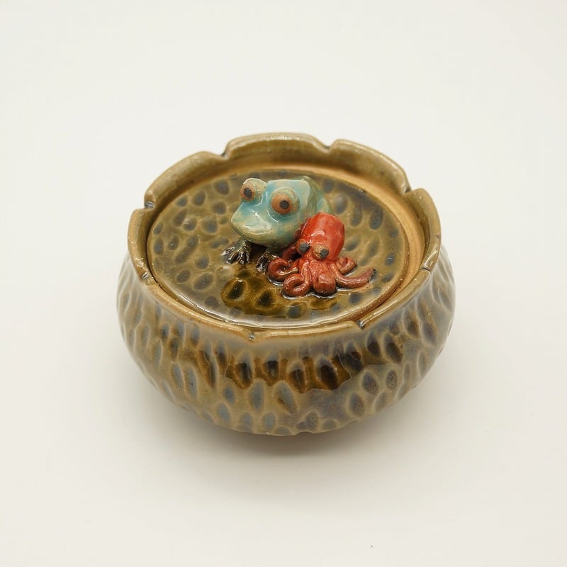 ふたもの カエル 【369（みろく）】 | 沖縄の工芸品 うぃーりきさん