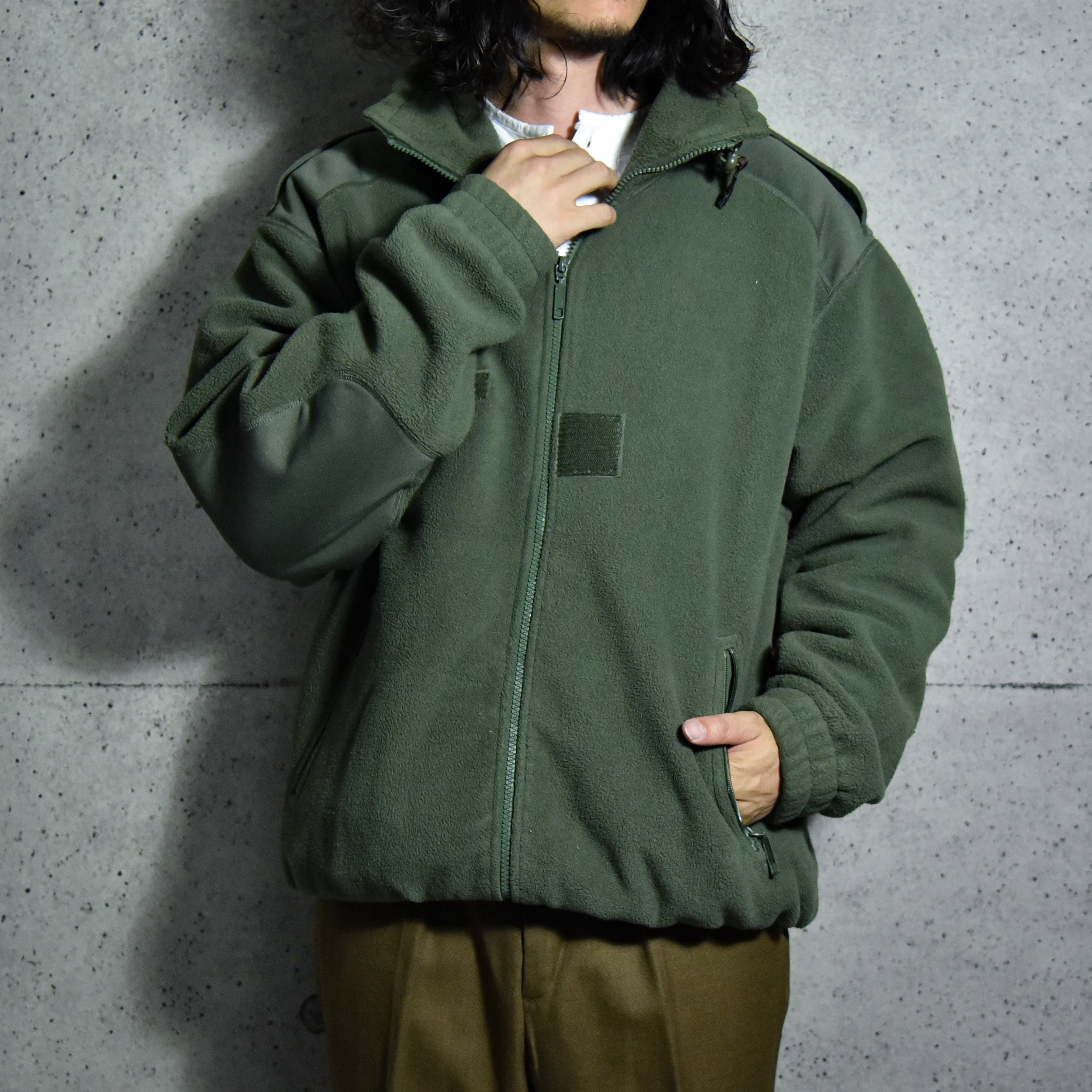 French Army Cold Weather Fleece Jacket フランス軍 コールドウェザー