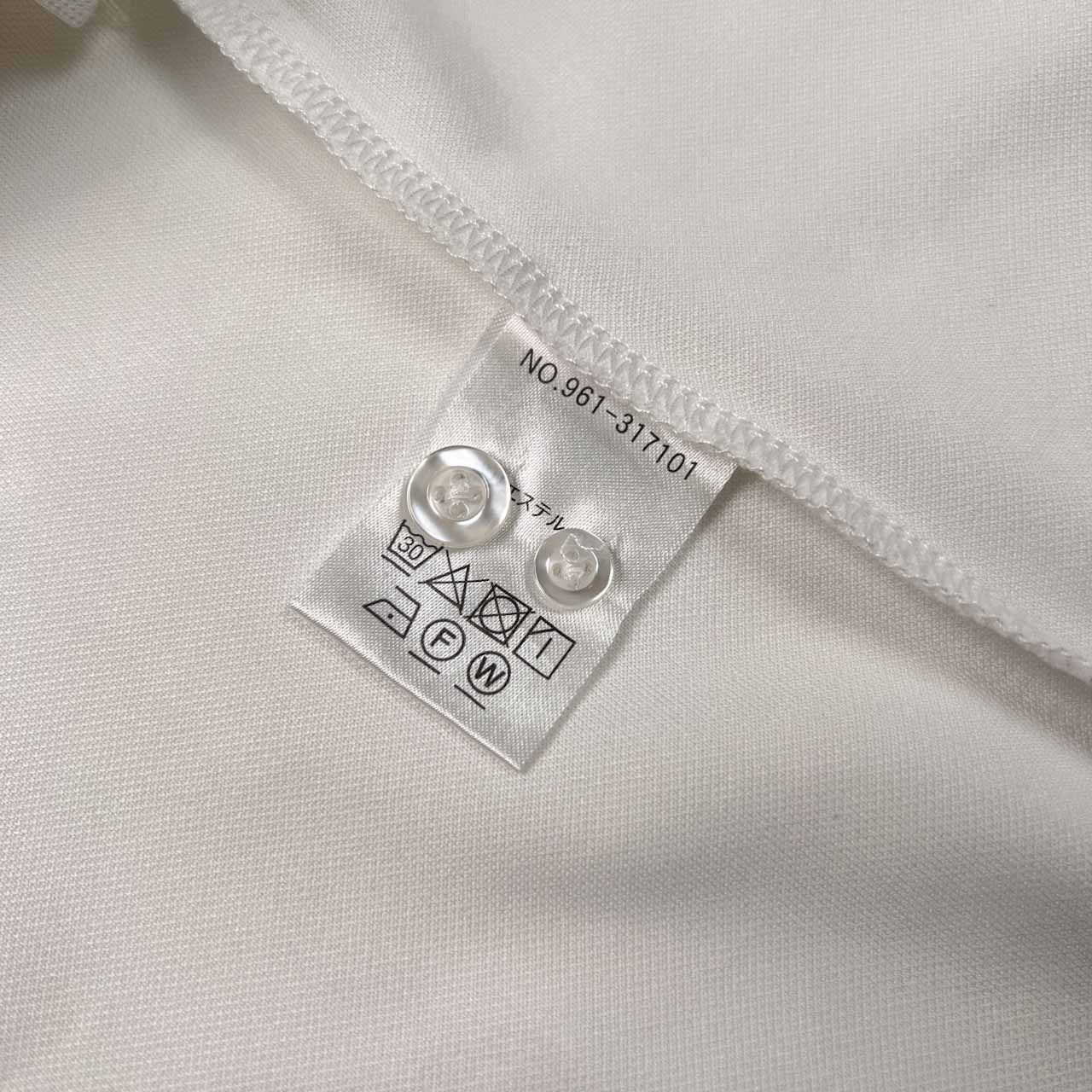 HONMA ホンマ ゴルフ BD ボタンダウン 半袖 ポロシャツ サイズ L /メンズ/ホワイト