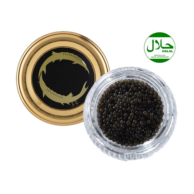 新見フレッシュキャビア（シベリア）塩分3.5% 15g | CS001