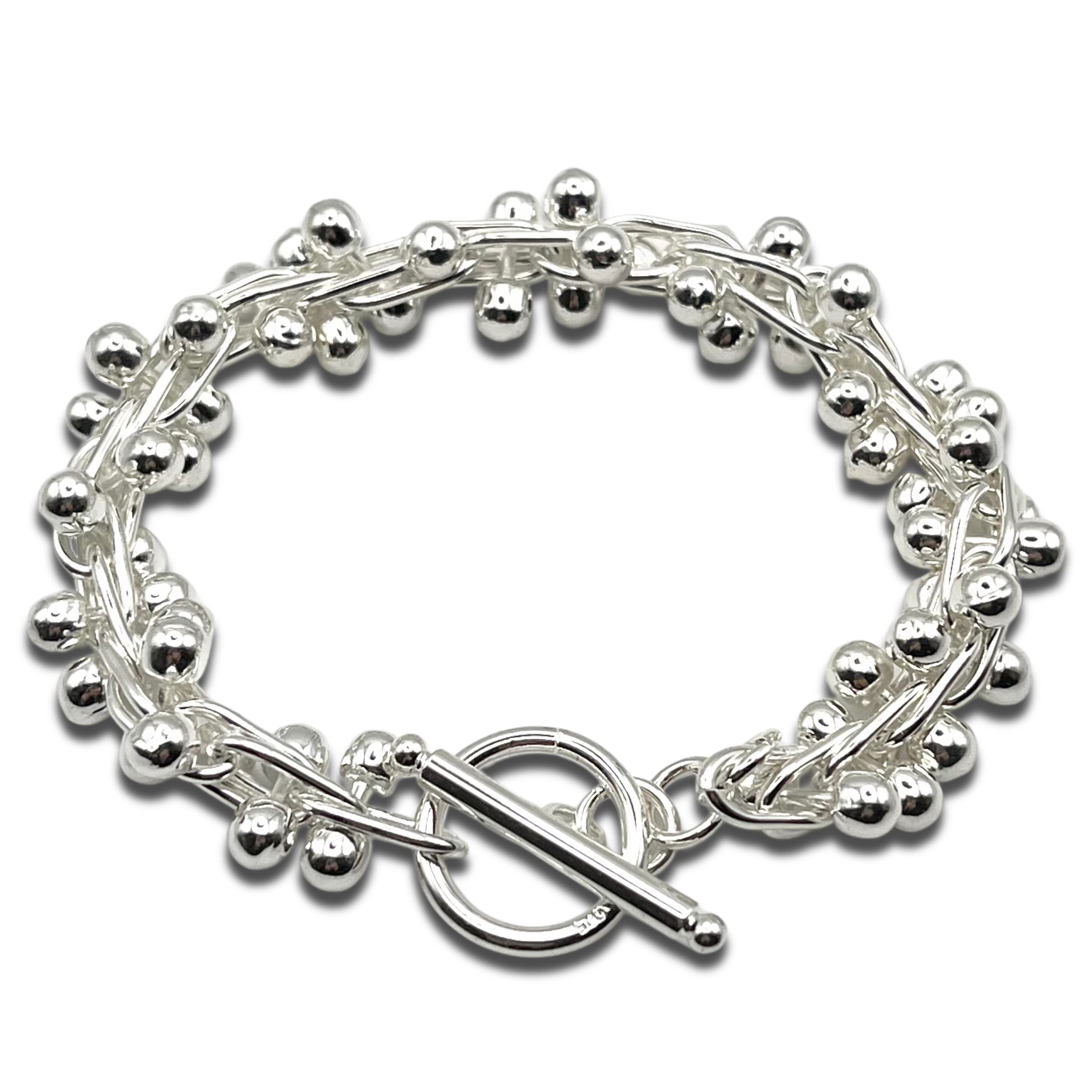 SILVER925 DNA WIDE MANTEL BRACELET/シルバー/ブレスレット 【公式通販】