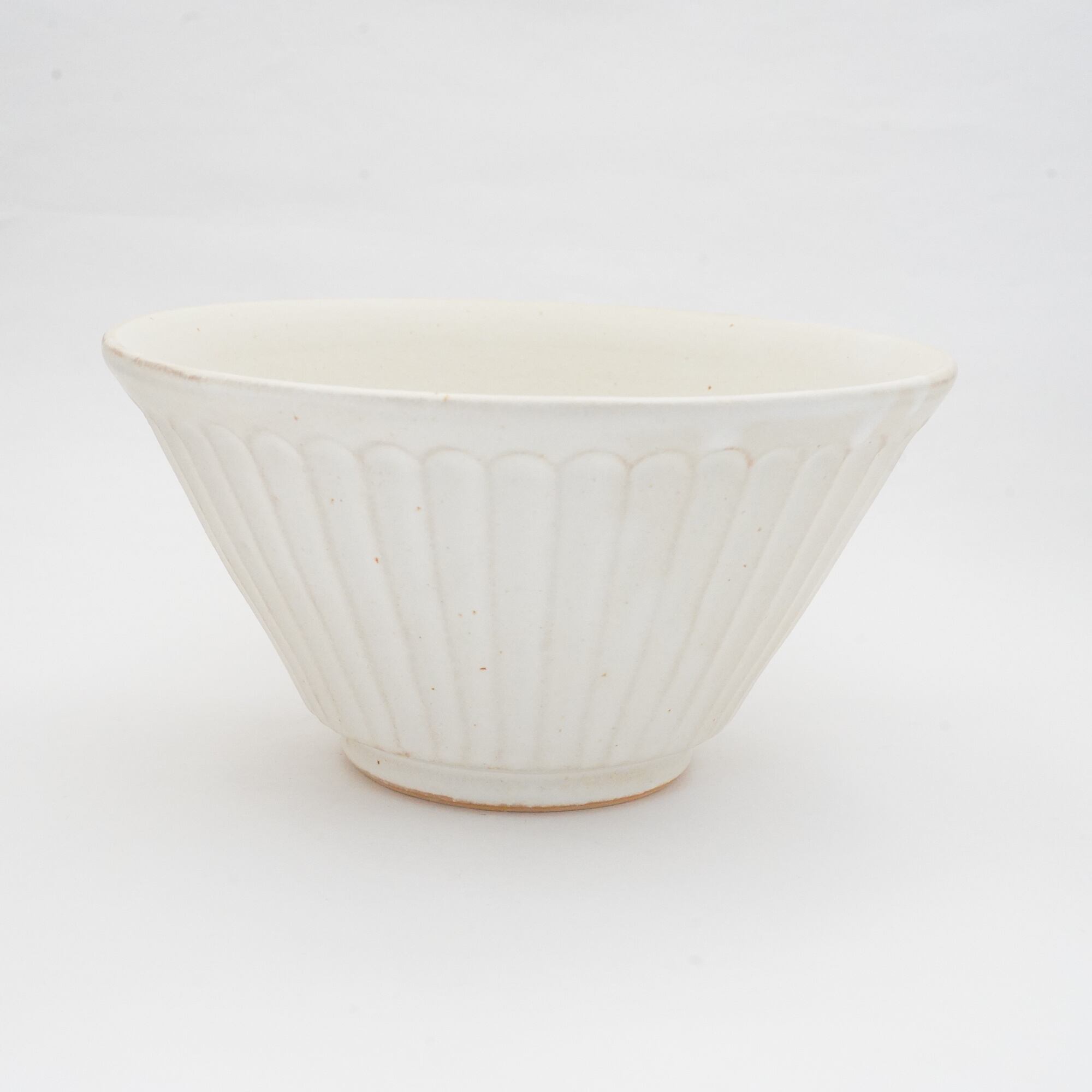 【益子焼 わかさま陶芸】ラーメンどんぶりスリム kinari 42
