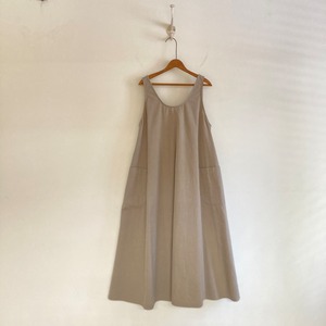 C4251 【Mia】Weather Cloth Sleeveless Dress