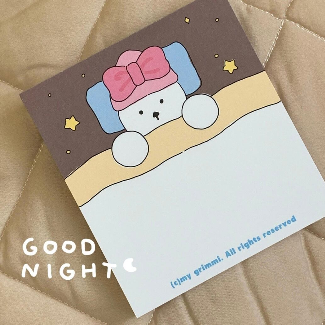 my grimmi 〔memo- Good night ー〕