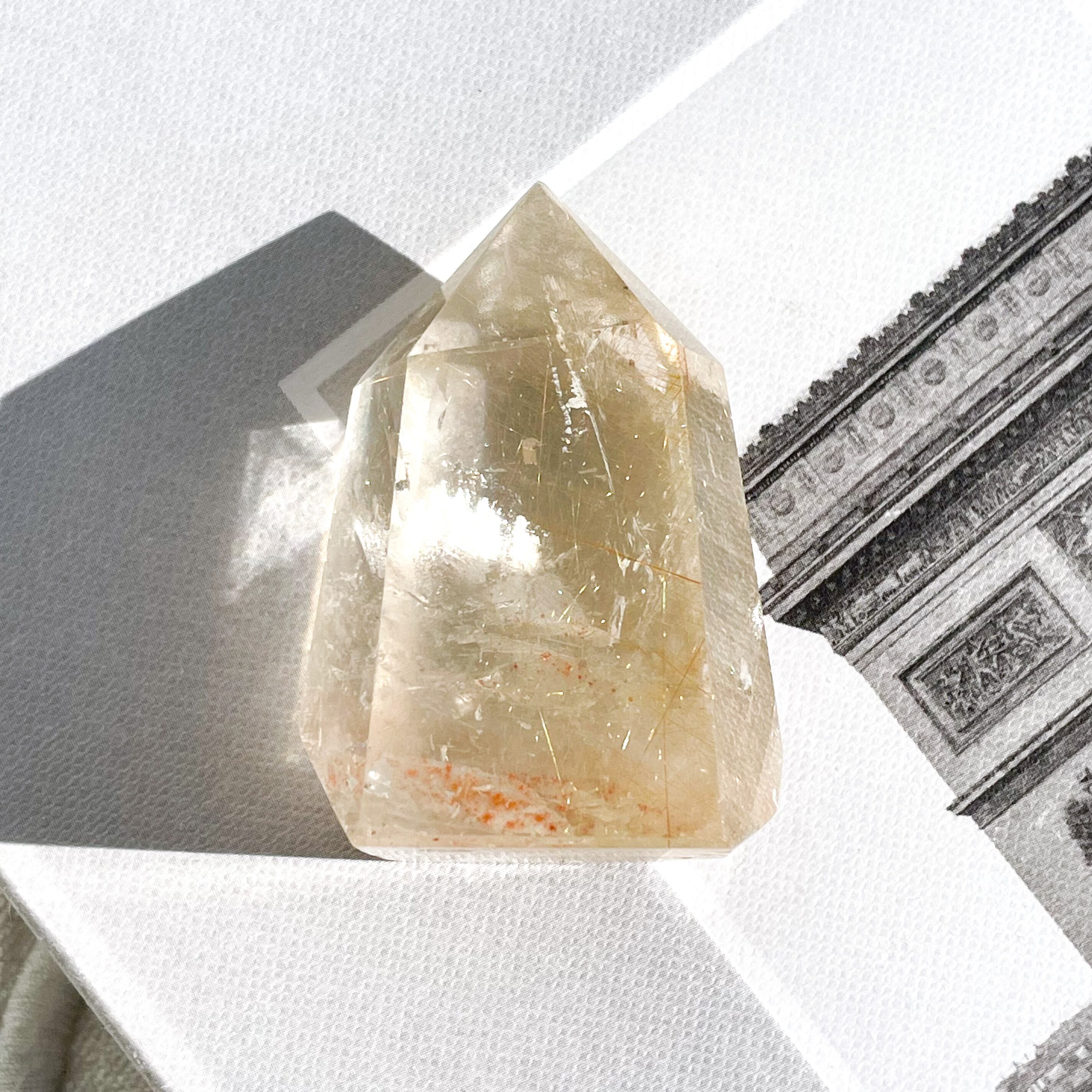 Rutilated Quartz Point 15