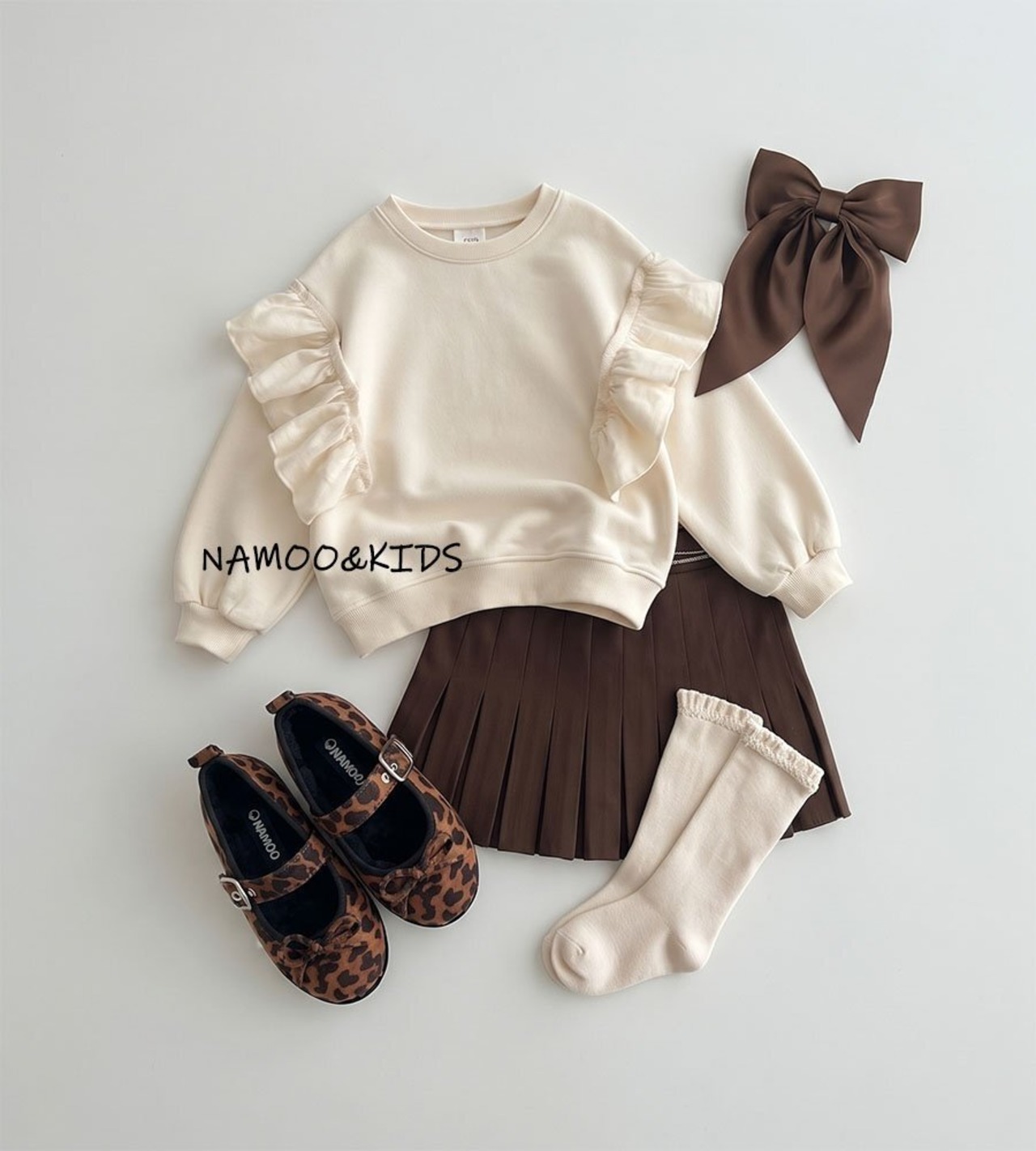 NAMOO［取寄］NA217 mio leopard maryjane shoes
