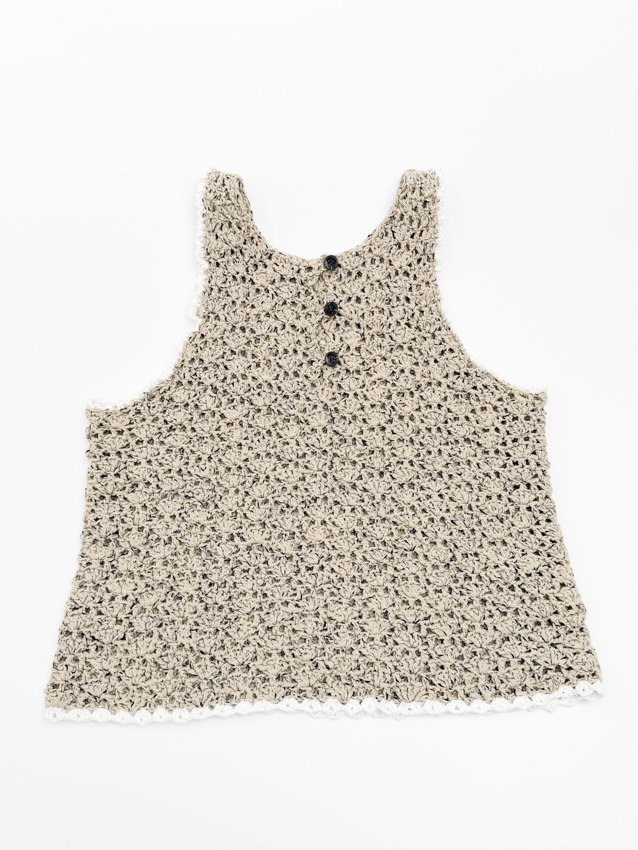 [Pattern]シェルメッシュアメスリトップス