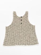 [Pattern]シェルメッシュアメスリトップス