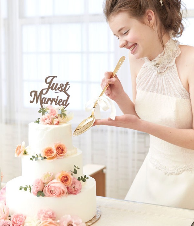 ファーストバイト用 スプーン ペア ビッグスプーン 結婚式 ウェディング ケーキ入刀 演出アイテム 写真撮影 幸せデリバリー ギフト 結婚式 アイテム 手芸用品の通販