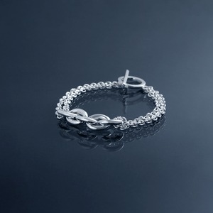 extra thick chain & double chain bracelet [FFF2] / Y2301HKB527
