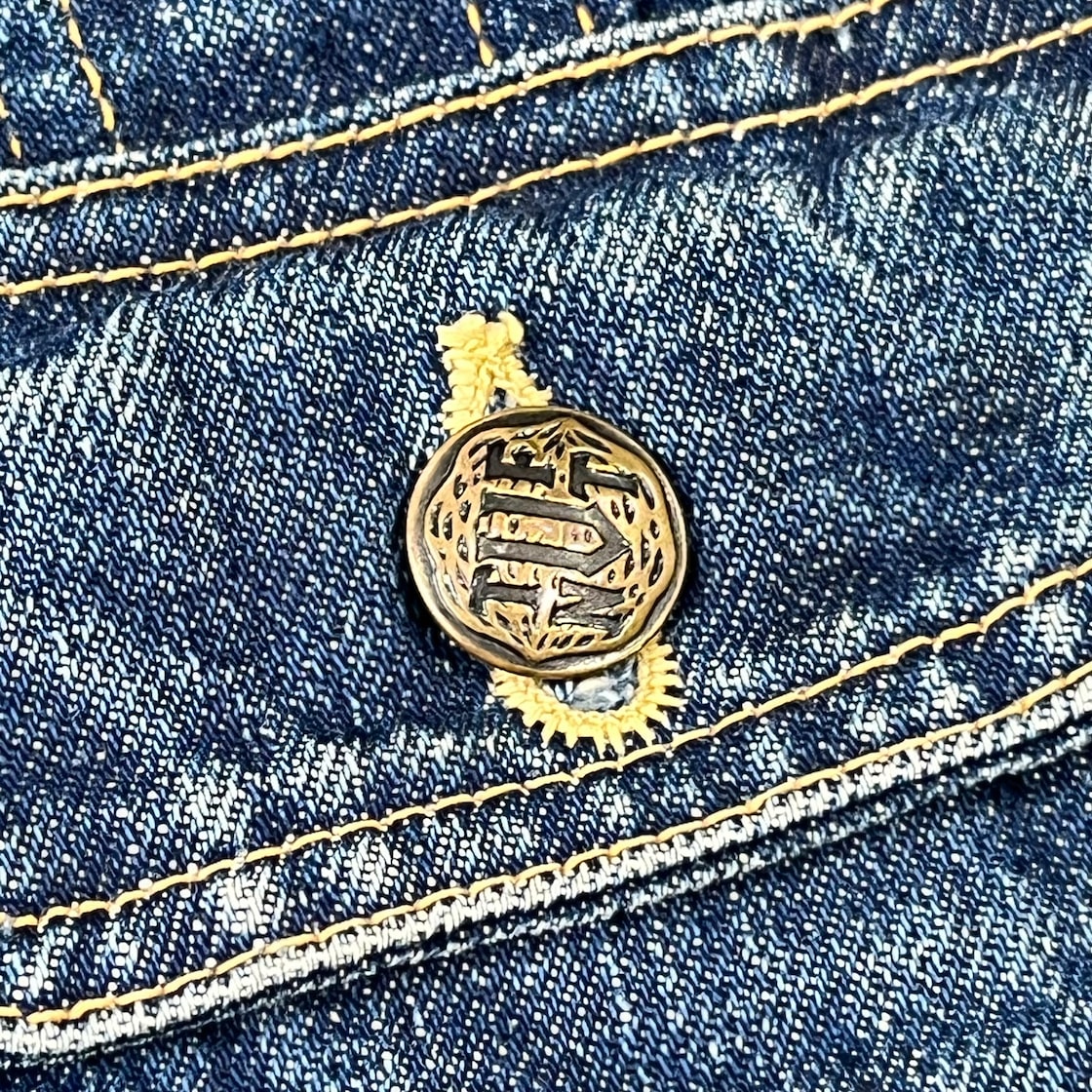 50s Tufnut 2nd Type Denim Jacket cinch buckle 50年代 タフナッツ 