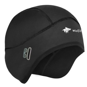 【努力特価】インナーキャップ サイクルキャップ 秋冬用 ヘルメット インナー 帽子 防寒 防風 スカルキャップ ビーニー 裏起毛 保温 耳あて 男女兼用 自転車・スキー・ 登山 ・ランニング 帽子