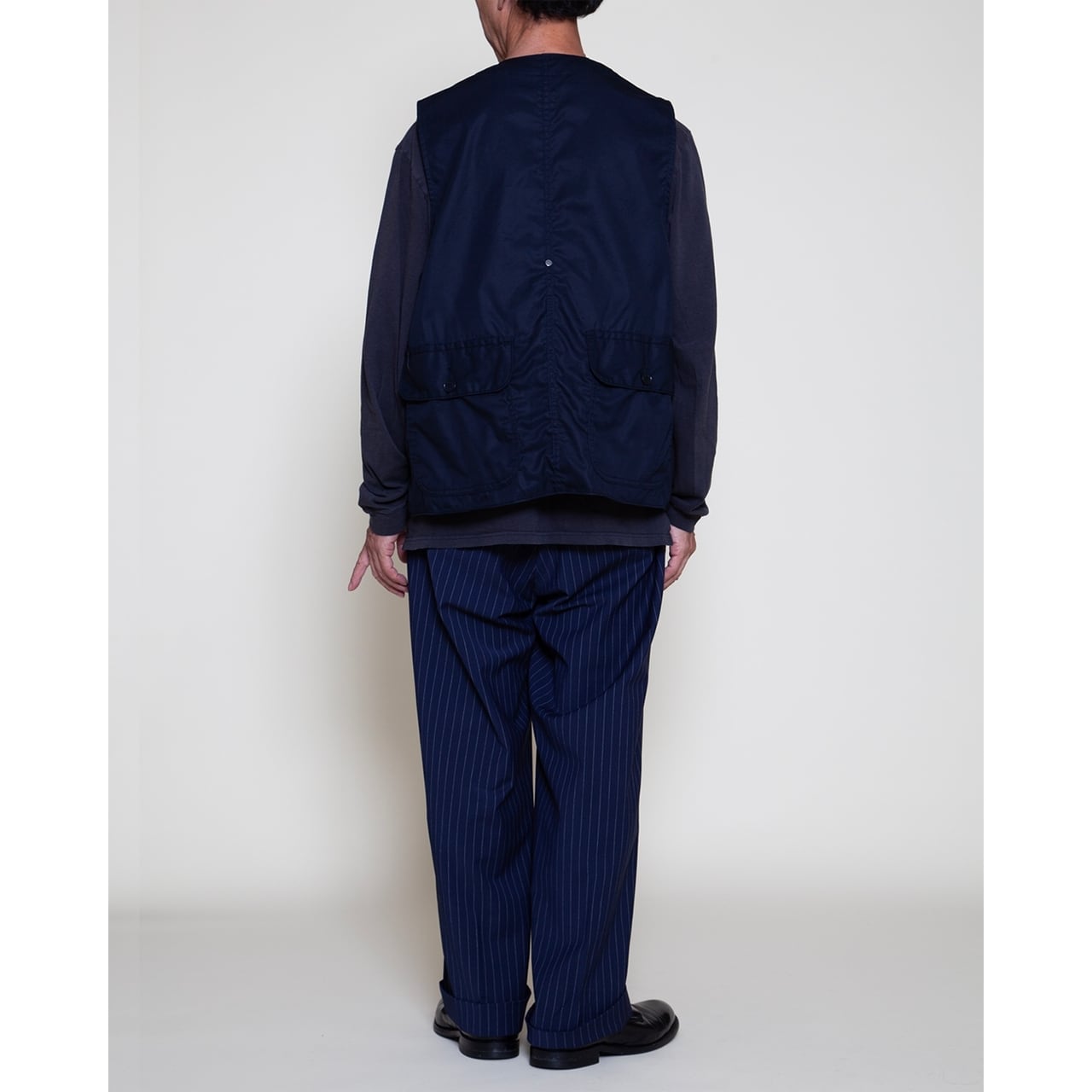 THE CORONA UTILITY / GAME VEST High Density Chambray Gabardine