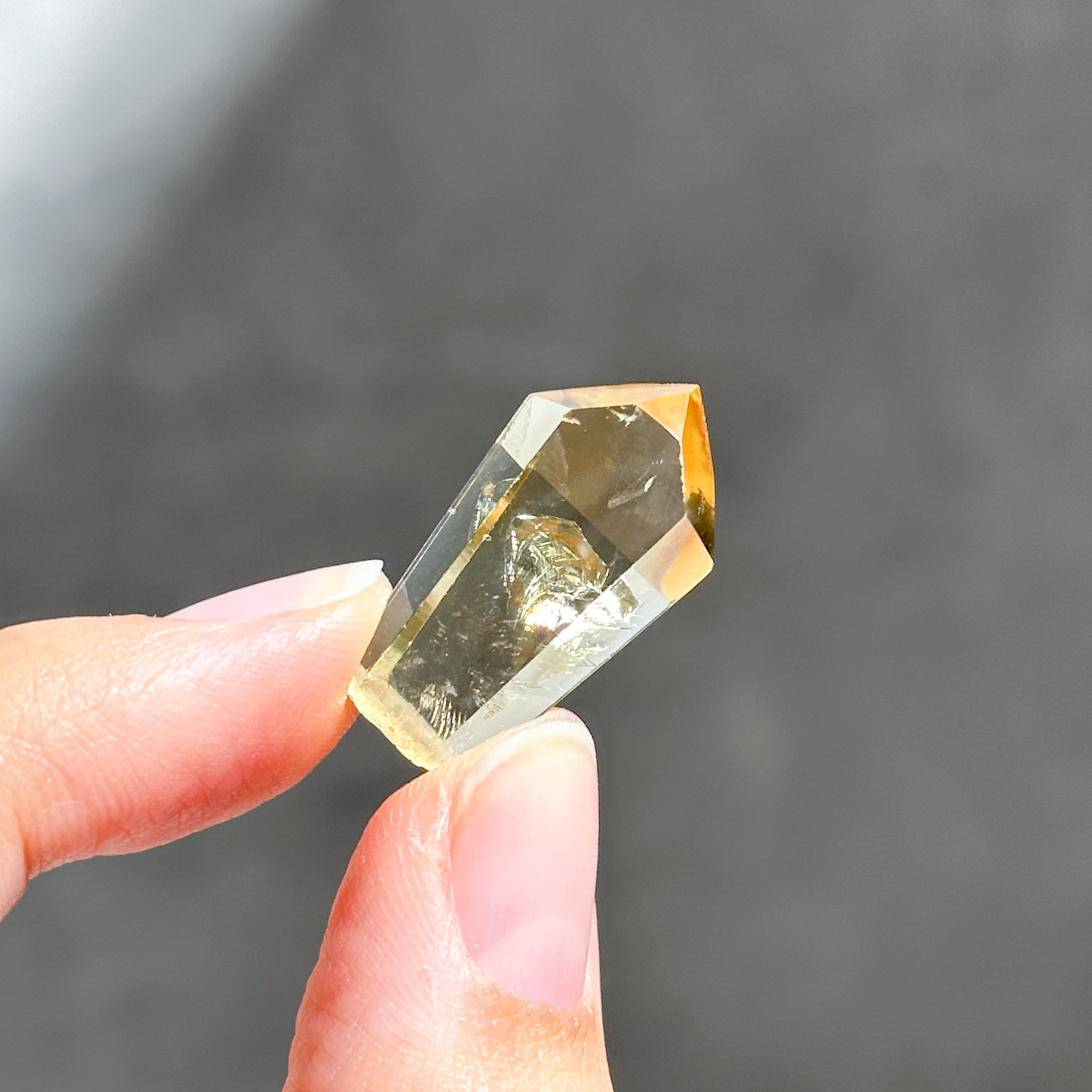 ミナスジェライス産シトリン（黄水晶）ポイント6個set 21◇Citrine