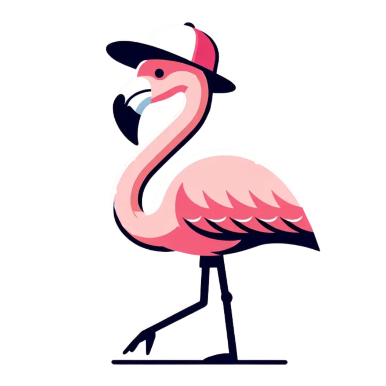 T-shirt -フラミンハット 4110