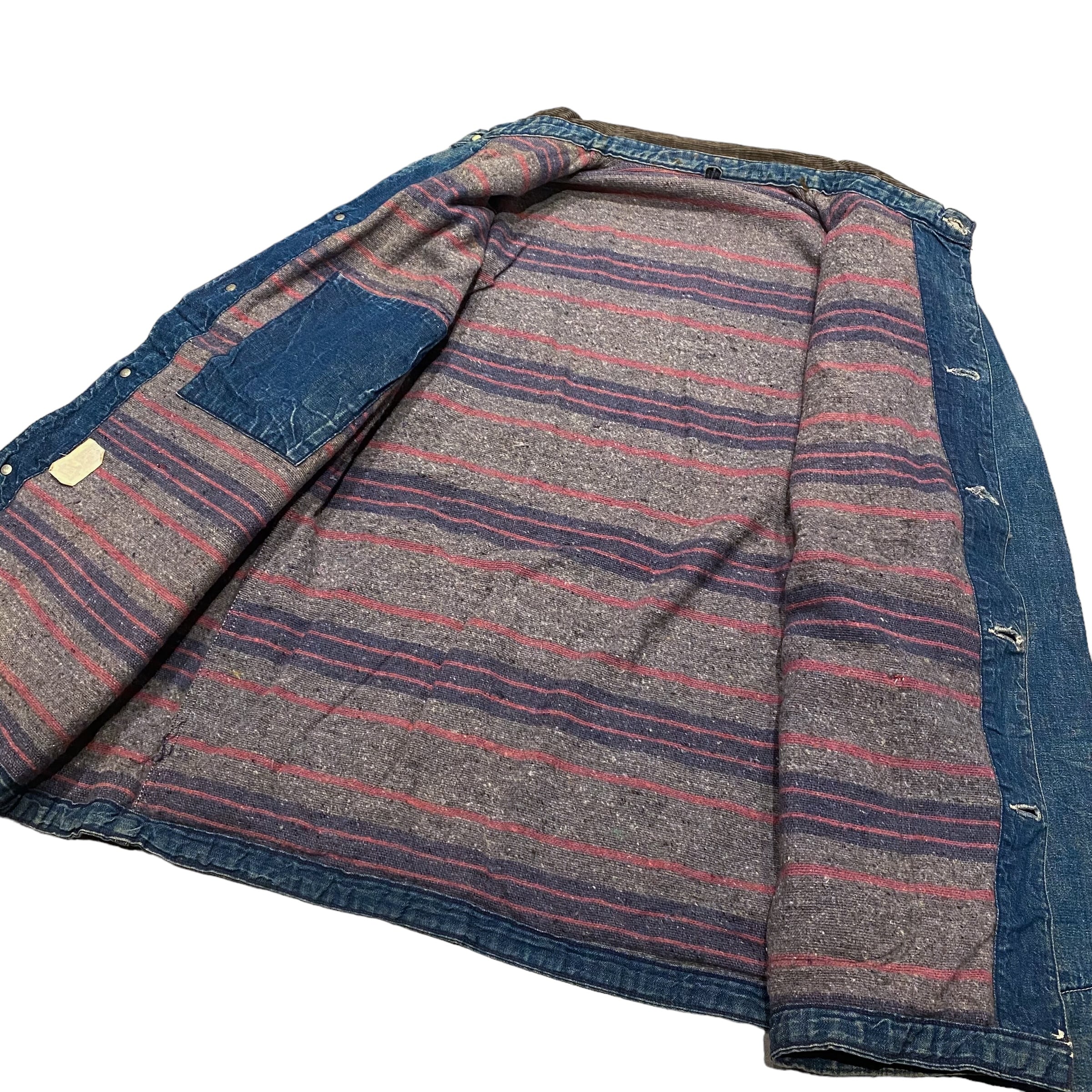 60-70's Blue Bell Blanket Lined Denim Coverall / ブルーベル 60-70's Blue Bell Blanket Lined Denim Coverall / ブルーベル