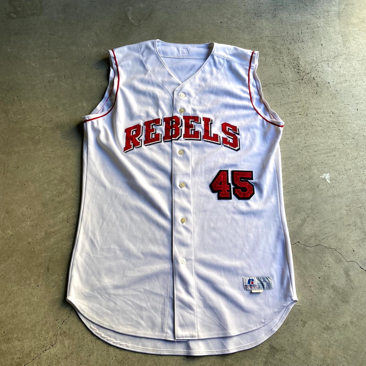 90年代 USA製 RUSSEL ATHLETIC ラッセルアスレチック REBELS 