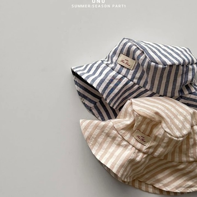 〚予約〛Stripe Bucket Hat <kids>